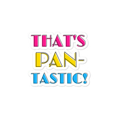 That's Pan-Tastic! Bubble-Free Stickers