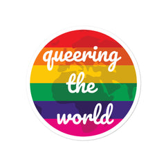 Queering The World Bubble-Free Stickers
