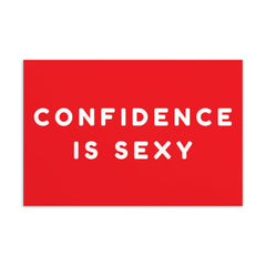 Confidence Is Sexy Postcard
