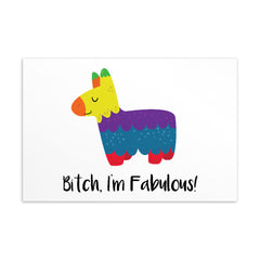 Bitch I'm Fabulous! Postcard