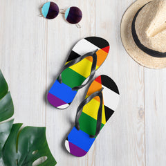 Straight Ally Flip-Flops