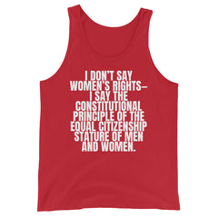 Women's Rights Unisex Tank Top