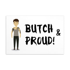 Butch & Proud Postcard