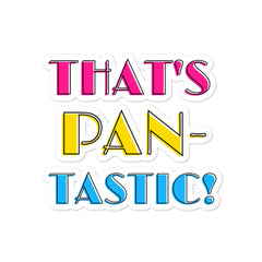 That's Pan-Tastic! Bubble-Free Stickers