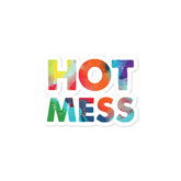 Hot Mess Bubble-Free Stickers
