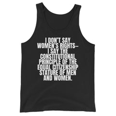 Women's Rights Unisex Tank Top