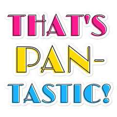 That's Pan-Tastic! Bubble-Free Stickers