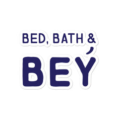 Bed, Bath & Bey Bubble-Free Stickers