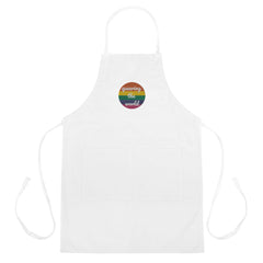 Queering The World Embroidered Apron