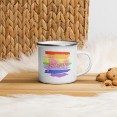 Love Yourself! Enamel Mug