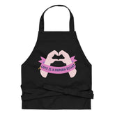 Love Is A Human Right Organic Cotton Apron