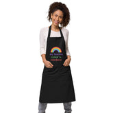 My Favorite Color Is Rainbow Organic Cotton Apron