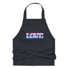 Alternative Genderfluid Love Organic Cotton Apron