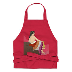 Sappho of Lesbos Organic Cotton Apron