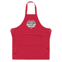 Love Knows No Gender Genderqueer Organic Cotton Apron