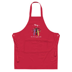 They Non-Binary Friends Organic Cotton Apron