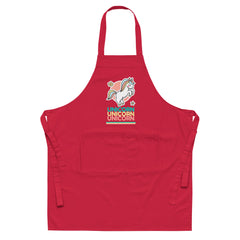 Unicorn Unicorn Unicorn Organic Cotton Apron