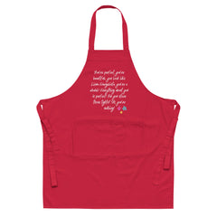 You Look Like Linda Evangelista Organic Cotton Apron