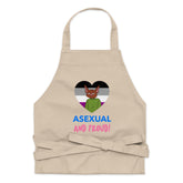 Asexual And Proud Organic Cotton Apron