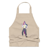 Bisexual Unicorn Organic Cotton Apron