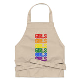 Girls Girls Girls Organic Cotton Apron