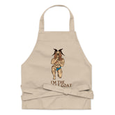 I'm The Throat Goat Organic Cotton Apron