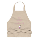No Tea No Shade No Pink Lemonade Organic Cotton Apron