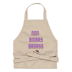 Non-Binary Badass Organic Cotton Apron