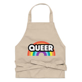Queer Rainbow Organic Cotton Apron