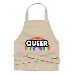 Queer Rainbow Organic Cotton Apron