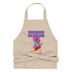 The Queen Is Here Organic Cotton Apron