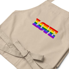 Gay Love Organic Cotton Apron