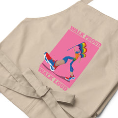 Walk Proud Walk Loud Organic Cotton Apron