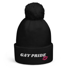 Gay Pride Pom Pom Beanie