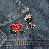 Rose Enamel Pins