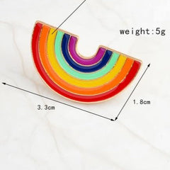 LGBT Rainbow Enamel Pin