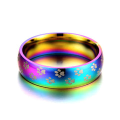 Pup Play Rainbow Ring
