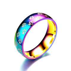 Pup Play Rainbow Ring