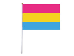 100 x Hand-Held Pansexual Pride Flags