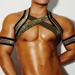 All That Glitters Is Not Gold Elastic Harness