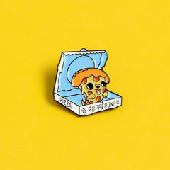 Pupperoni Enamel Pin