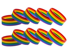 LGBT Pride Rubber Wristband (Set Of 3)