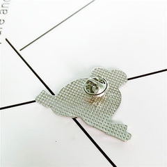 Starry Gay Men Kissing Enamel Pin