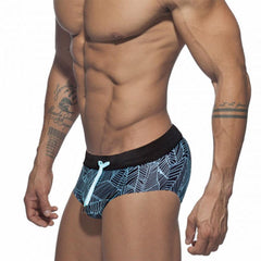 Neon Leaf Swim Briefs