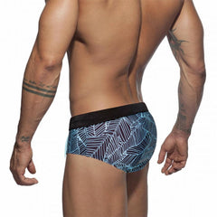 Neon Leaf Swim Briefs