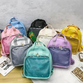 Transparent Pin Display Medium Backpack