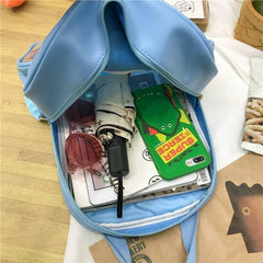 Transparent Pin Display Medium Backpack