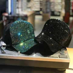 Fabulously Rhinestoned Baseball Cap