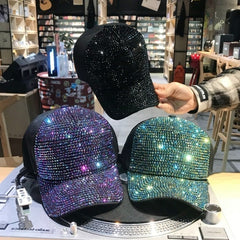 Fabulously Rhinestoned Baseball Cap