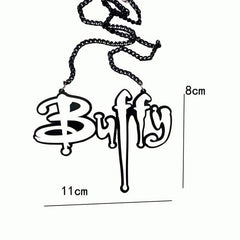 Buffy Acrylic Statement Chain Necklace